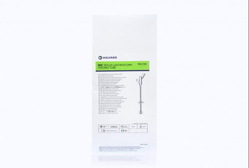 MIC Bolus Gastrostomy Feeding Tube, 12 FR, without Enfit Connector, 2-3ml Balloon Volume, 1/cs (US Only) (Authorized Distributor Sub-Agreement Required  - See Manufacturer Details Page)