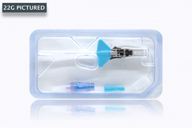 Closed IV Catheter System, Single Port with MaxZero Needle-Free Connector, 20G x 1.00", Pink, 20/pk, 4 pk/cs (Continental US Only) (Drop Ship Requires Pre-Approval)