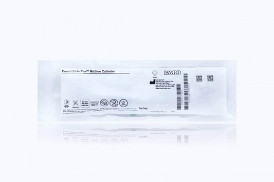 PowerGlide Pro Midland Catheter, Basic Tray, 20g x 8cm, 20/cs (Continental US Only) (Drop Ship Requires Pre-Approval)