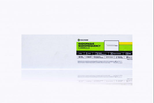 Cannula, Radiopaque Marker, 20G, 100mm Length, 10mm Active Tip, Curved Sharp, Sterile, Individually Packaged, 10/cs (Item is on Manufacturer Allocation with no ETA on release date) (US Only) (Authorized Distributor Sub-Agreement Required  - See Manufacturer Details Page) (To Be DISCONTINUED)
