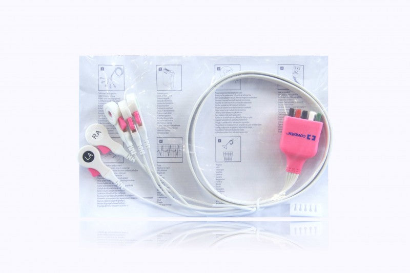 Cable & Leadwire System, 5 Lead, GE Telemetry System, 10/bx, 10 bx/cs (Continental US Only)