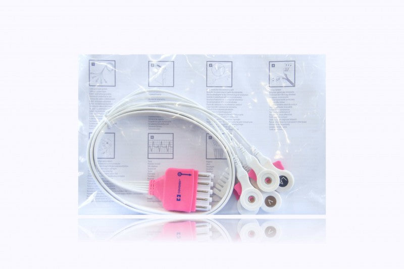 Cable & Leadwire System, 5 Lead, Phillips IntelliVue Direct Connect Telemetry System, 10/bx, 10 bx/cs (Continental US Only)