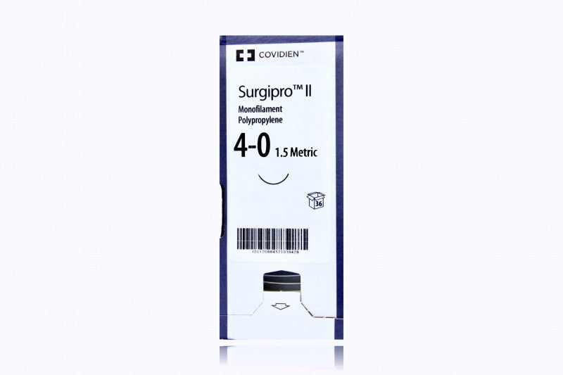 Suture, Reverse Cutting, Size 4-0, Blue, 18", Needle C-13, 3/8 Circle, 3 dz/bx (Continental US Only)
