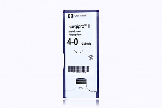 Suture, Reverse Cutting, Size 4-0, Blue, 18", Needle C-13, 3/8 Circle, 3 dz/bx (Continental US Only)