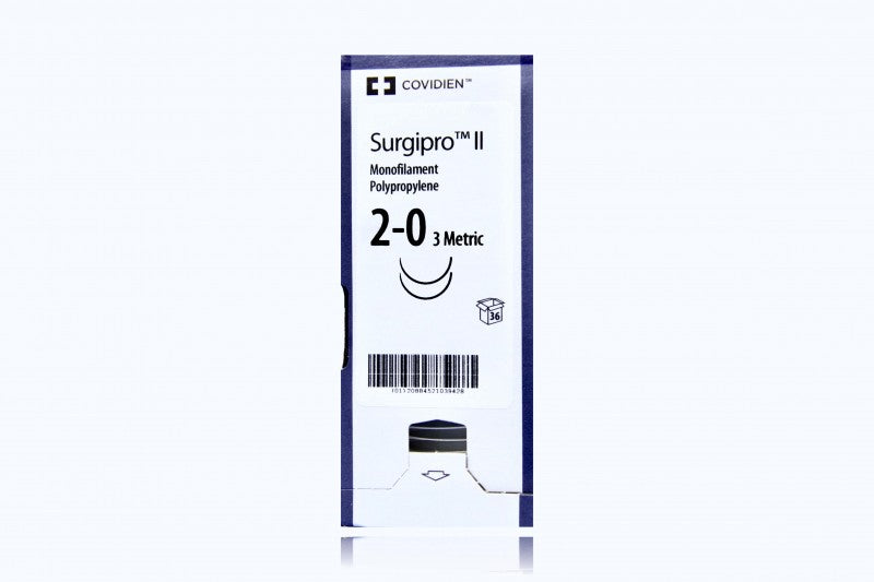 Suture, Taper Point, Size 2-0, Blue, 48", Needle V-26, _ Circle, 3 dz/bx (Continental US Only)