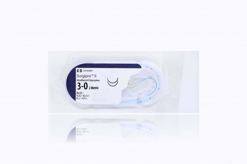 Suture, Taper Point, Size 3-0, Blue, 36", Needle CV-23, _ Circle, 3 dz/bx (Continental US Only)