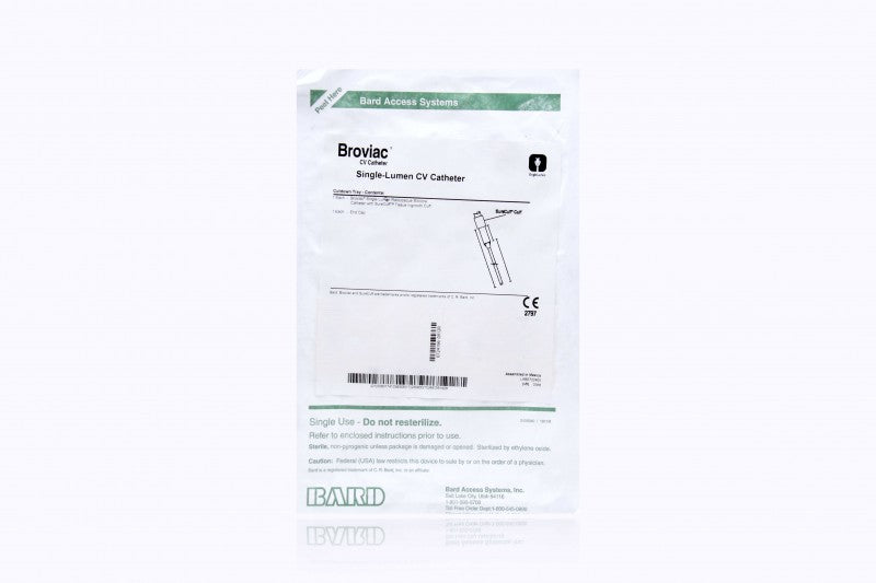 Broviac Central Venous Catheter, Single Lumen, Cutdown Procedure Tray, 4.2FR, 1.4 mm Lumen (US Only)