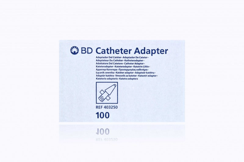 Catheter Adapter, 100/bx (Continental US Only) (Drop Ship Requires Pre-Approval)