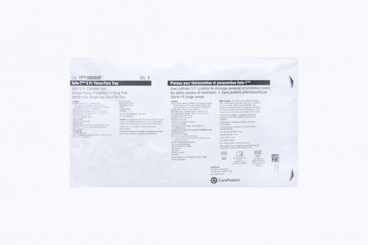 Catheter Drainage Tray, Drug-Free, 5FR, 19G, 10/cs (Rx) (Continental US Only) (Drop Ship Requires Pre-Approval)