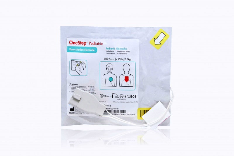 Resuscitation Electrode, Pediatric, 8/cs