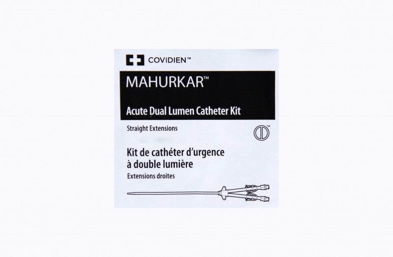 Dual Lumen Acute Dialysis Catheter, 11.5FR, 19.5cm, Straight Extensions, Kit, 5/ctn (Continental US Only) (To Be DISCONTINUED)