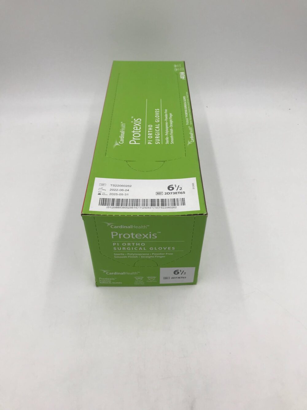 Glove, Ortho Surgical, Powder-Free (PF), Latex-Free (LF), Polyisoprene, Size 6.5, 40 pr/bx, 4 bx/cs (Continental US Only)