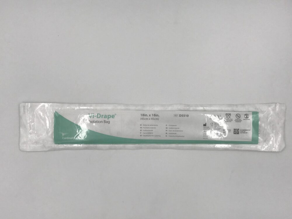 Isolation Bag, 18" x 18", Sterile, 40/cs (Continental US Only)
