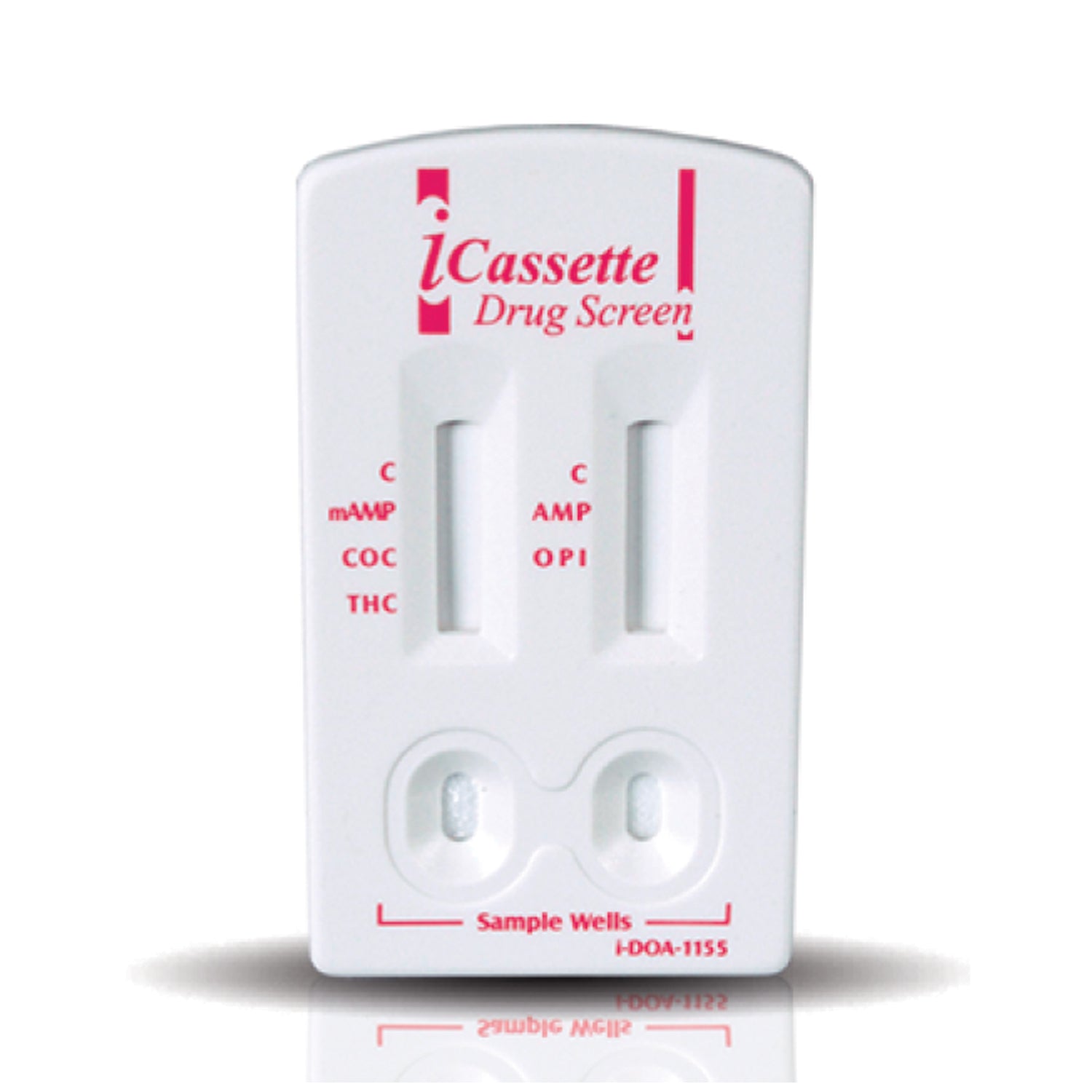 Drug Test, 5 Test Cassette, Cocaine, Marijuana, Opiate, Amphetamine, Methamphetamine, CLIA Waived, 25/bx (Result forms not included, please order 2430P or 2440P) (US Only)