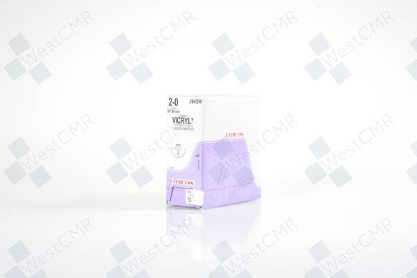 Suture, Ethiguard Blunt Point, Size 2-0, 36", Undyed Braided, Needle CTB-1, _ Circle, 3 dz/bx (Continental US Only)