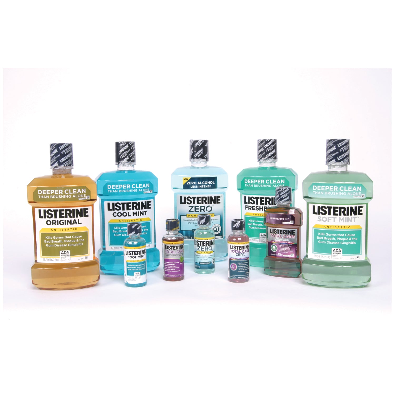 Listerine Total Care Mouthwash, 3.2 oz (95ml), 24/cs (154 cs/plt) (Continental US+HI Only)  (Pricing Subject to Change without Prior Notification)
