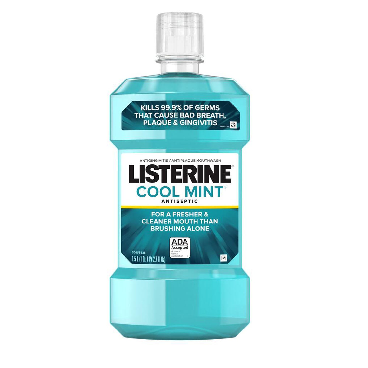 Cool Mint Listerine, 1.5 Liter, 6/cs (60 cs/plt) (Continental US+HI Only)  (Pricing Subject to Change without Prior Notification)