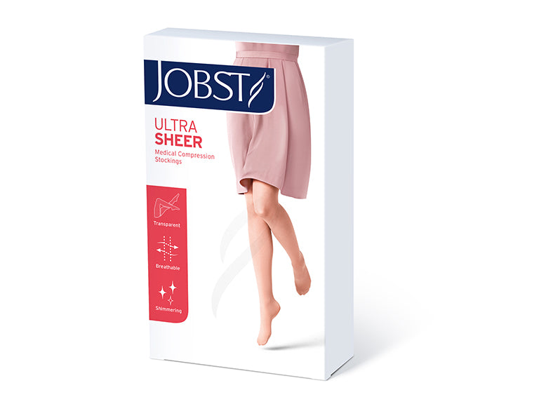 Compression Stocking, Waist High, 30-40 mmHG, Closed Toe, Honey, Small (Continental US Only)