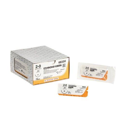 Suture, Reverse Cutting, Size 2, 30", Green Braided, Needle OS-4, _ Circle, 3 dz/bx (Continental US Only)