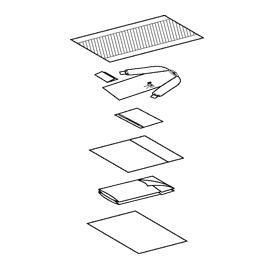 Lithotomy Pack IV Includes: Half Drape, Leggings, Under Buttocks Drape, Back Table Cover, Ultra Surgical Gown with Towel, 9/cs