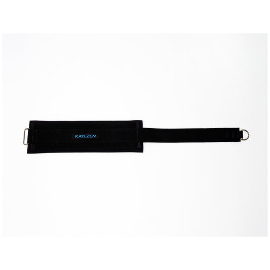 Kayezen VECTOR Adjustable D-ring Thigh Strap, Black, Nylon, 28L, Fits Most Ssers, Comfortable Pad is 15Lx4.5W, Remaining Strap is 13Lx2W