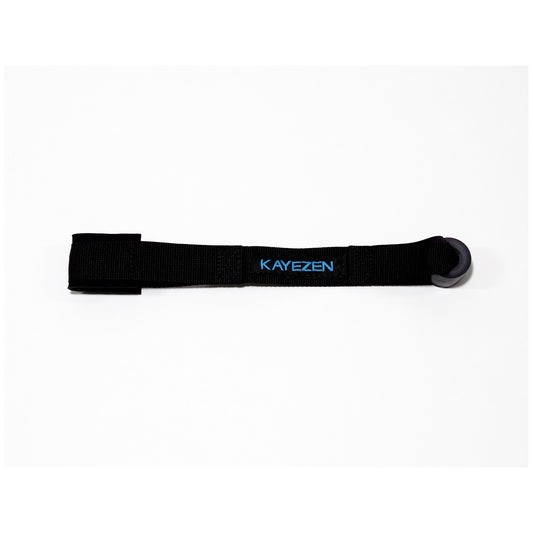 Kayezen VECTOR Door Anchor Securely Fits in Most Doorways to Take the Gym Anywhere! Use a Carabiner to Attach the Door Anchor to a VECTOR System for Your Exercises, 13"L x 2"W, Durable Black Nylon