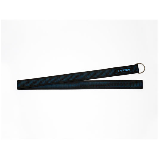Kayezen VECTOR Adjustable D-ring Torso Strap, Use a Carabiner to Attach the Strap to a VECTOR System to Increase Your Resistance Exercise Options, 56"Lx2.5"W, Durable Black Nylon