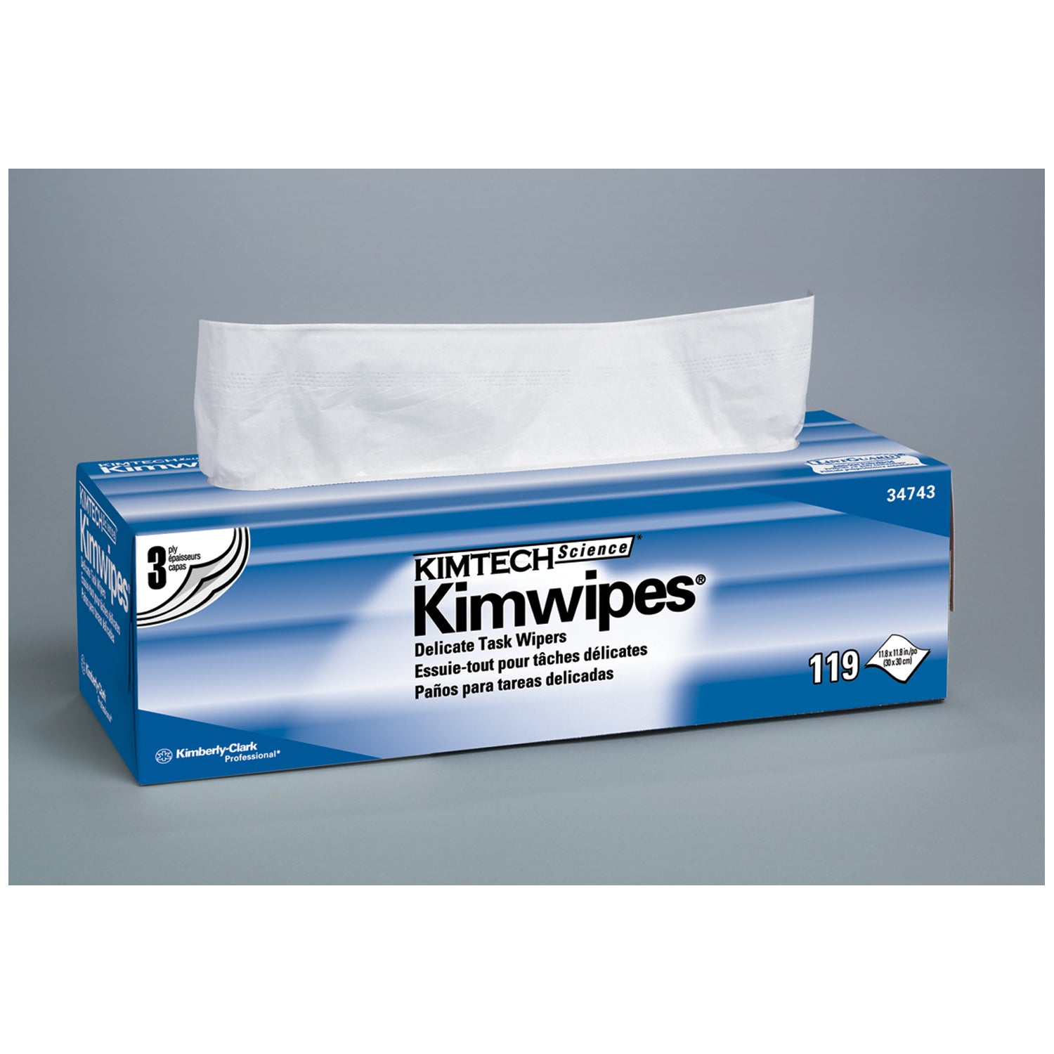 KIMTECH SCIENCES KAYDRY EX-L, 12" x 12", 3-Ply, White, 100/pk, 15pk/cs (42 cs/plt)  (Products cannot be sold on Amazon.com or any other 3rd party site) (US Only)