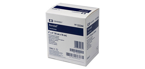 Foam Wound Dressing, 2" x 2", 25/bx, 4 bx/cs (Continental US Only)
