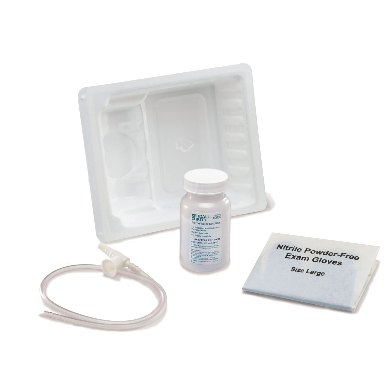 Suction Catheter Tray, Sterile Water, 12FR, 24 tray/cs (Continental US Only)