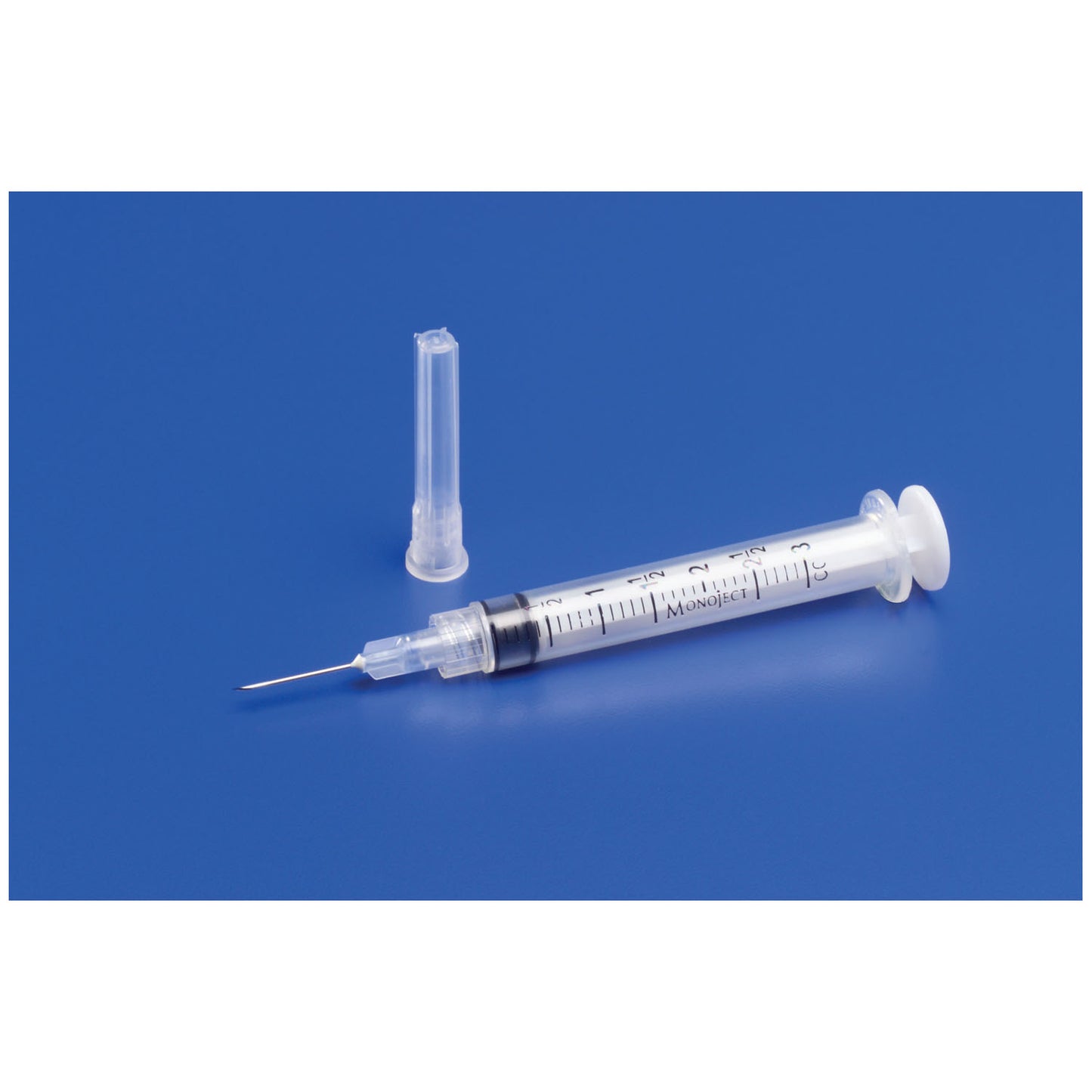 Syringe Only, 3mL, Luer Lock Tip, 0.1cc Graduations, 100/bx, 10 bx/cs (Continental US Only)