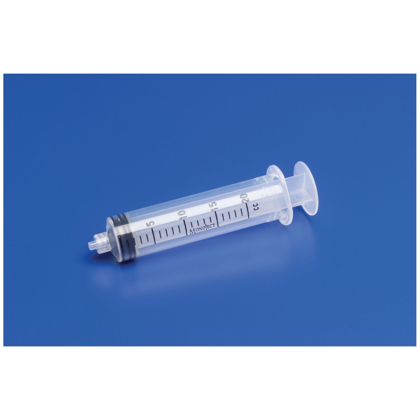 Syringe Only, 20mL, Luer Lock Tip, 1cc Graduations, 50/bx, 6 bx/cs (Continental US Only)