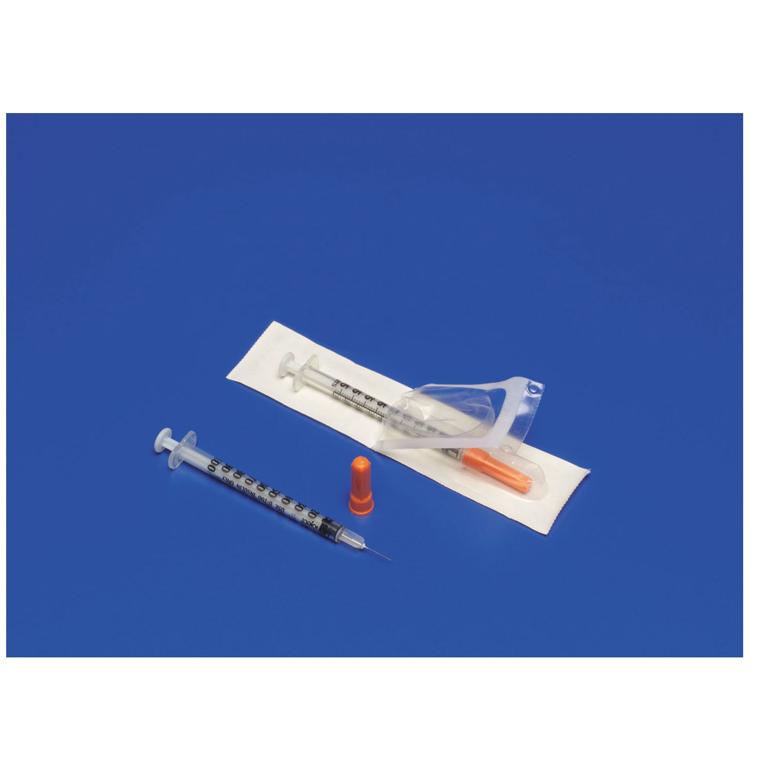 Insulin Syringe, 1/2mL (50 units), 29G x _", 100/bx, 3 bx/cs (Continental US Only)