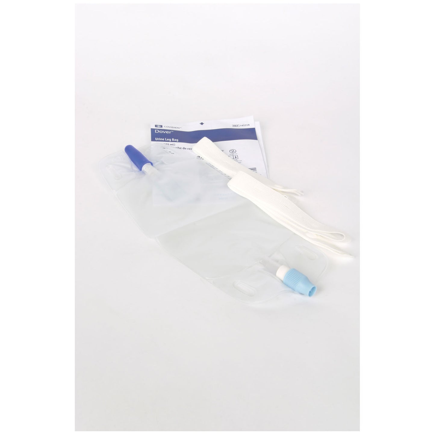 Urine Leg Bag, Medium, 17 oz/500mL Capacity, 50/cs (Continental US Only)