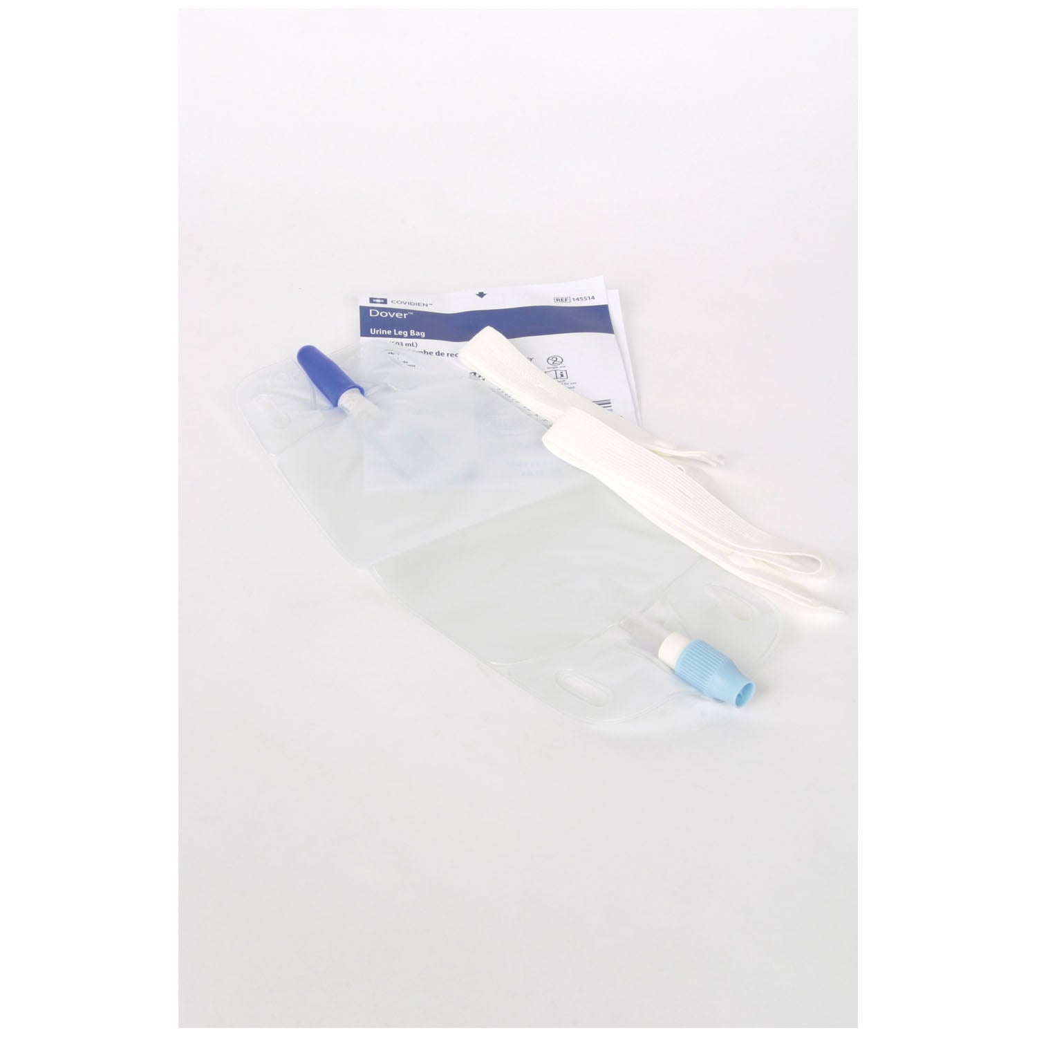 Urine Leg Bag, Medium, 17 oz/500mL Capacity, 50/cs (Continental US Only)