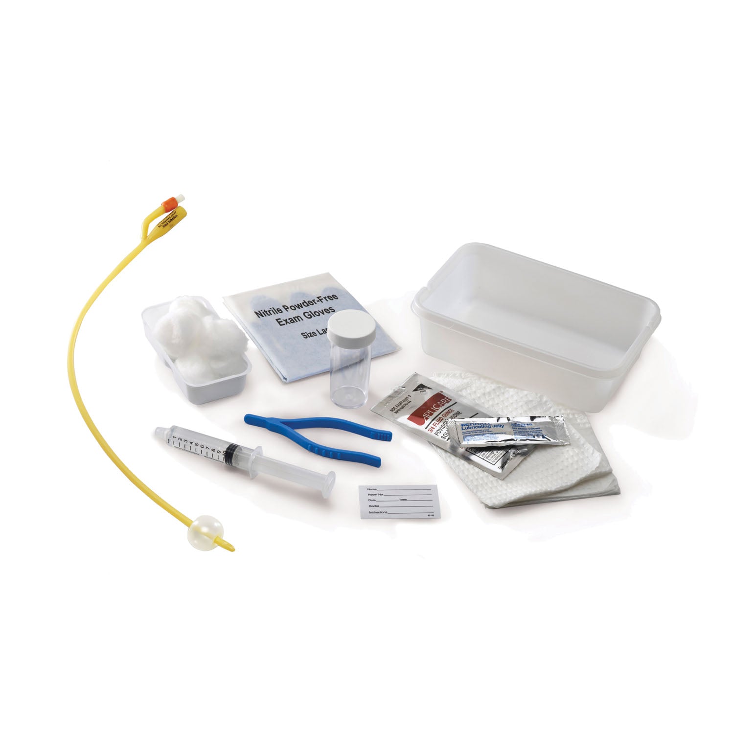 Universal Catheterization Tray, Foley Latex Catheter, 18FR, 5cc Specimen Container, 20/cs (Continental US Only) (Minimum Expiry Lead is 60 days) (Item is Non-Returnable) 