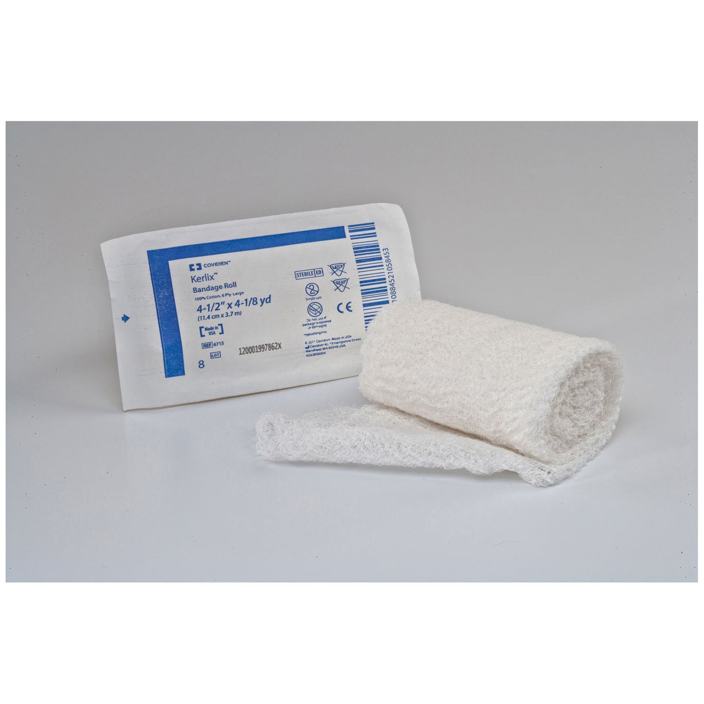 Gauze Rolls, Non-Sterile, 6-Ply, Bulk & Packed 12s, 4_" x 4.1 yds, 12/bx, 4 bx/cs (Continental US Only)