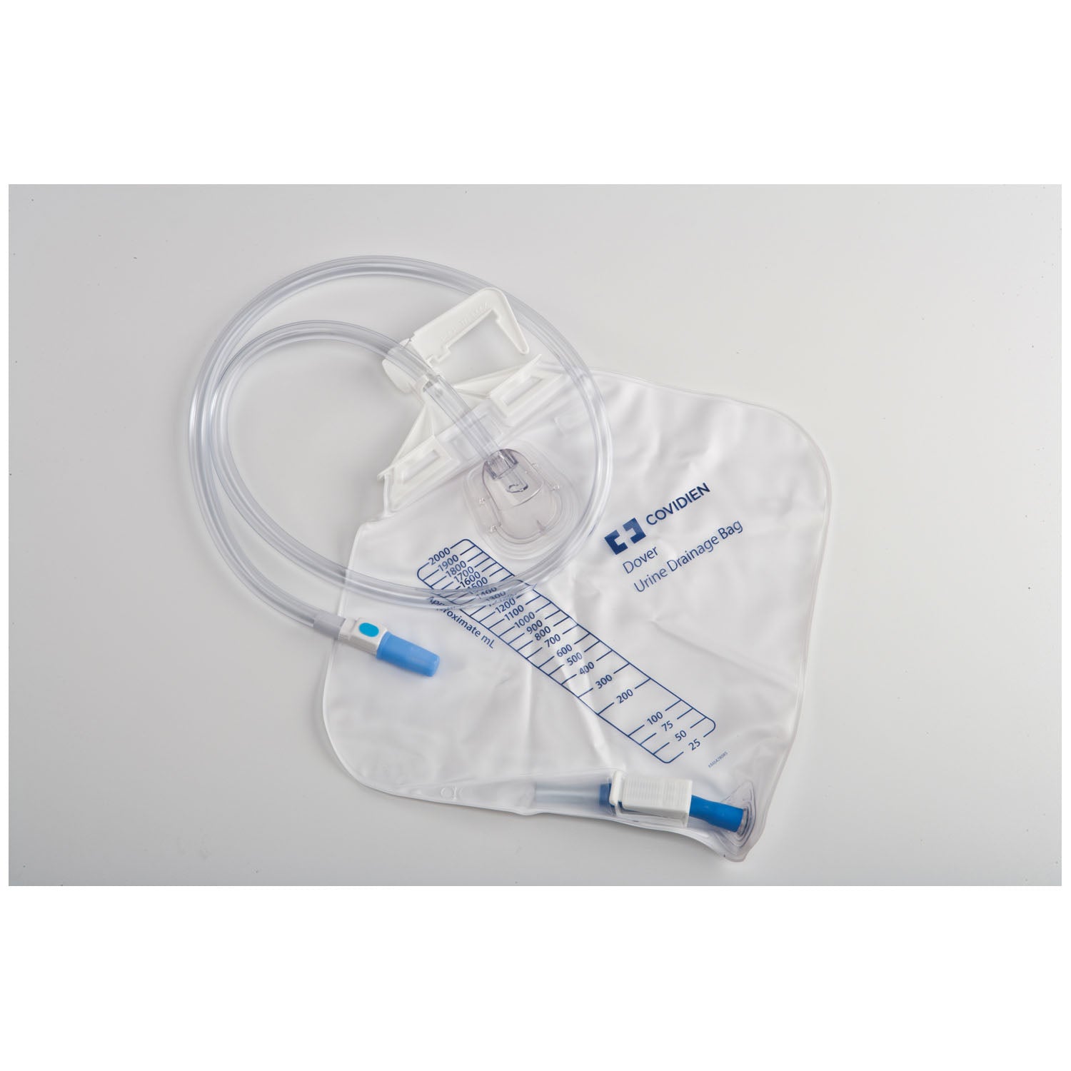 Drain Bag, 2000mL, Anti-Reflux Chamber, 20/cs (45 cs/plt) (Continental US Only)