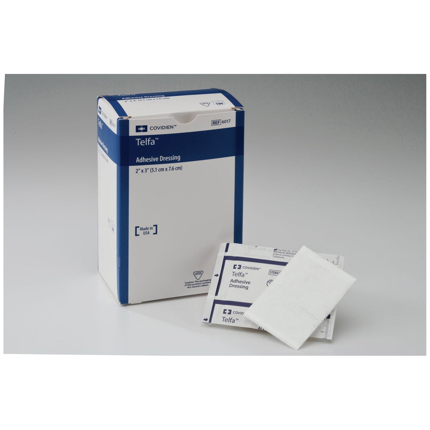 Adhesive Dressing, 3" x 4", Sterile 1s, 100/bx, 12 bx/cs (Continental US Only)