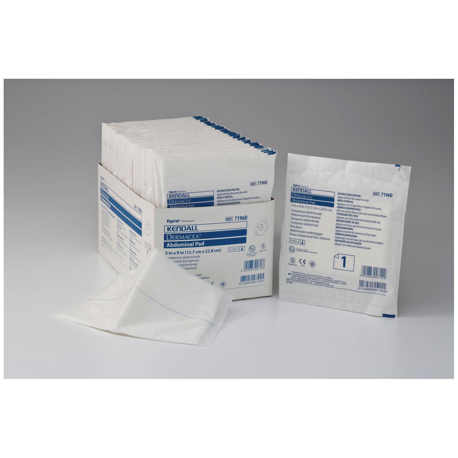 Abdominal Pad, 7_" x 8", Non-Sterile, Bulk, 648/cs (Continental US Only)
