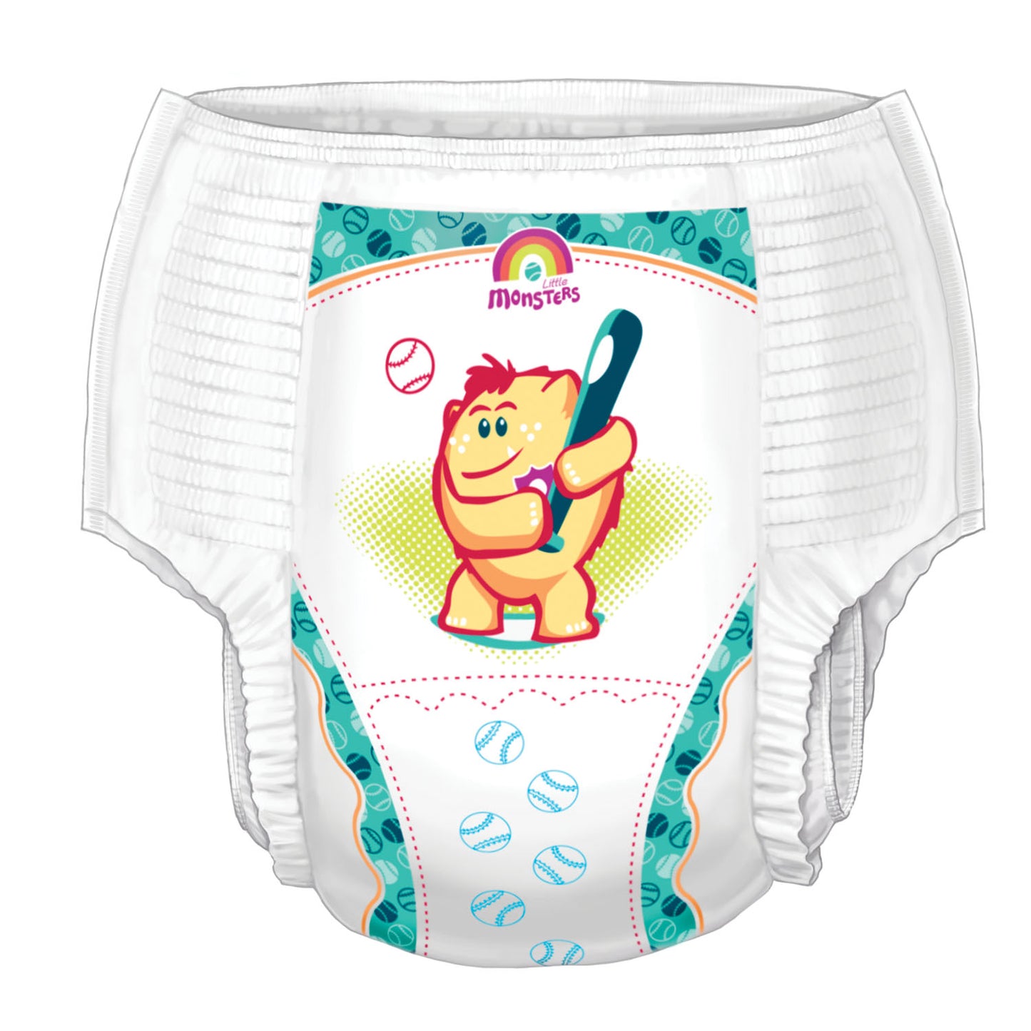Training Pants, Boy, X-Large, 4T/5T (38+lbs), 19/bg, 4 bg/cs (Continental US Only)