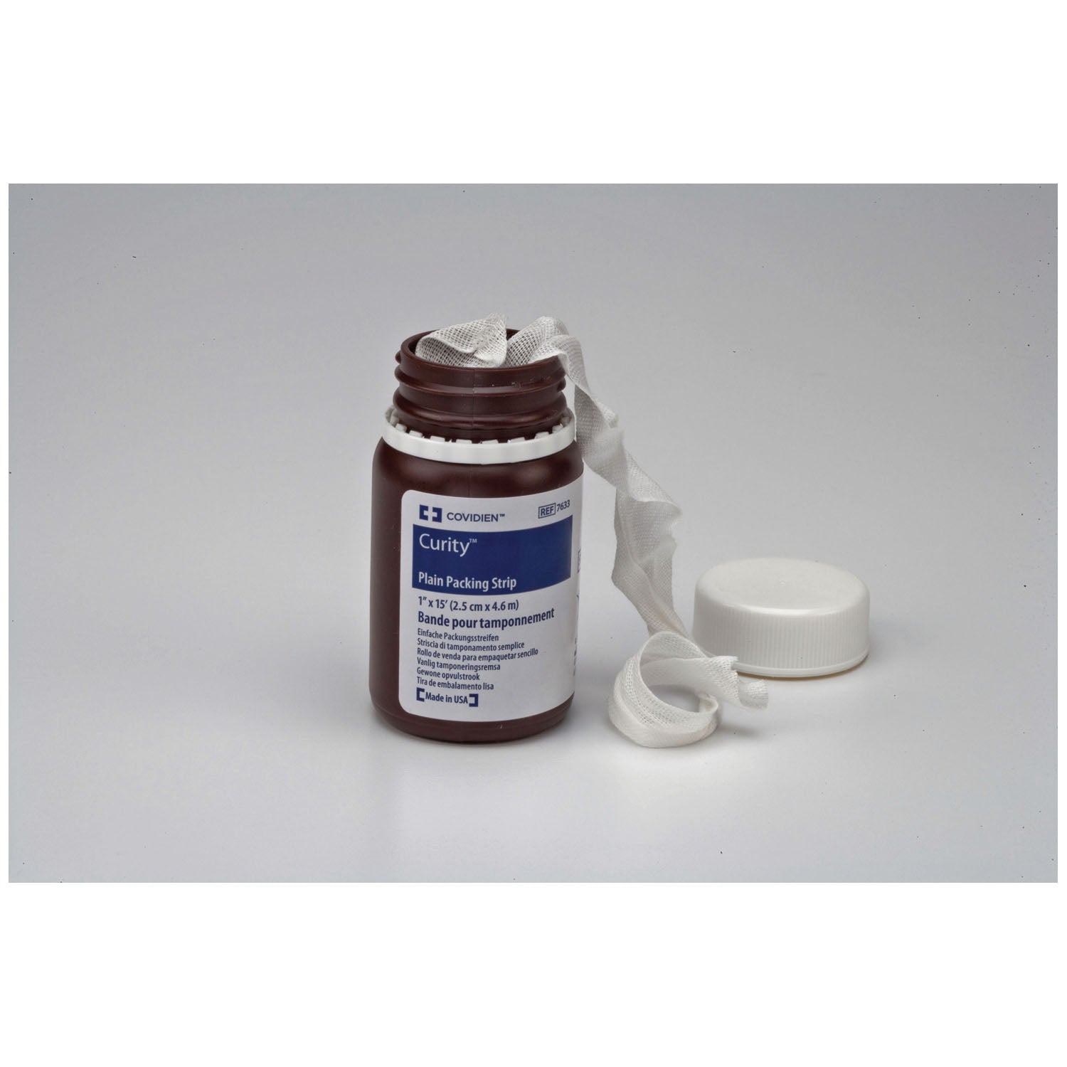 Packing Strip, Iodoform, _ x 5 yds, 12/cs (Continental US Only) (Manufacturer Backorder - Inventory Limited when Available)