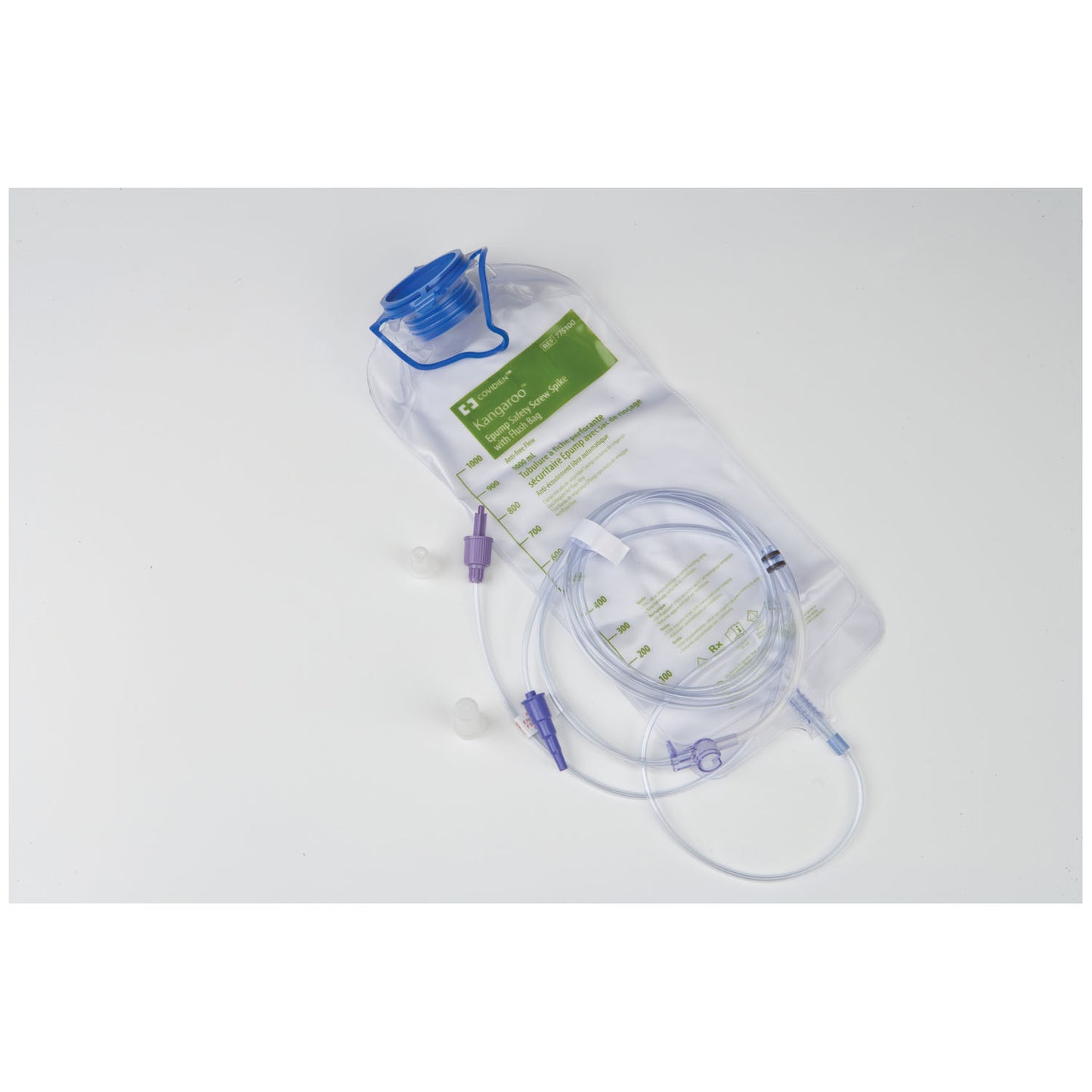 ePump Safety Screw Spike w/1000 mL Flush Bag, 30/cs (64 cs/plt) (Continental US Only)