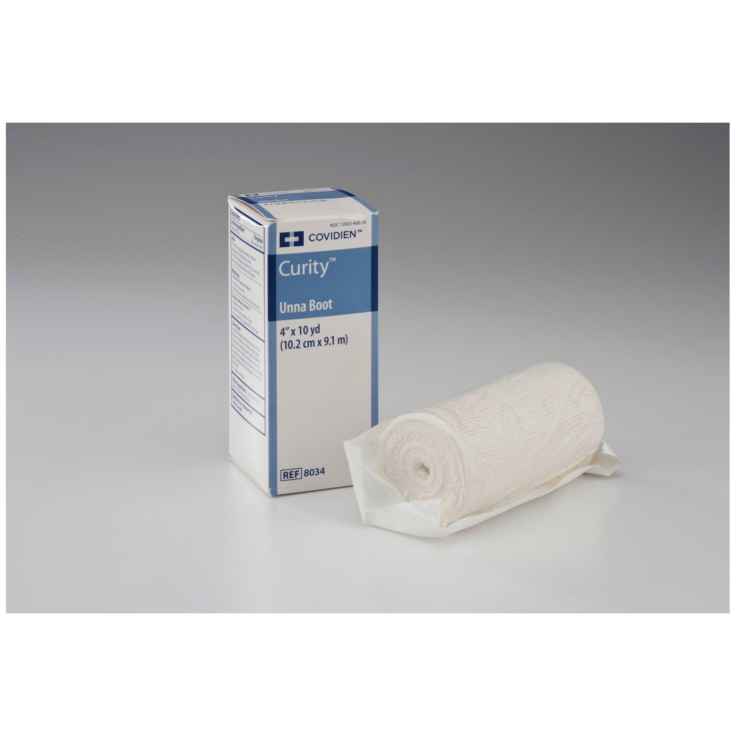 Unna Boot Bandage, 4" x 10 yds, 1 rl/bx, 12 bx/cs (Continental US Only)