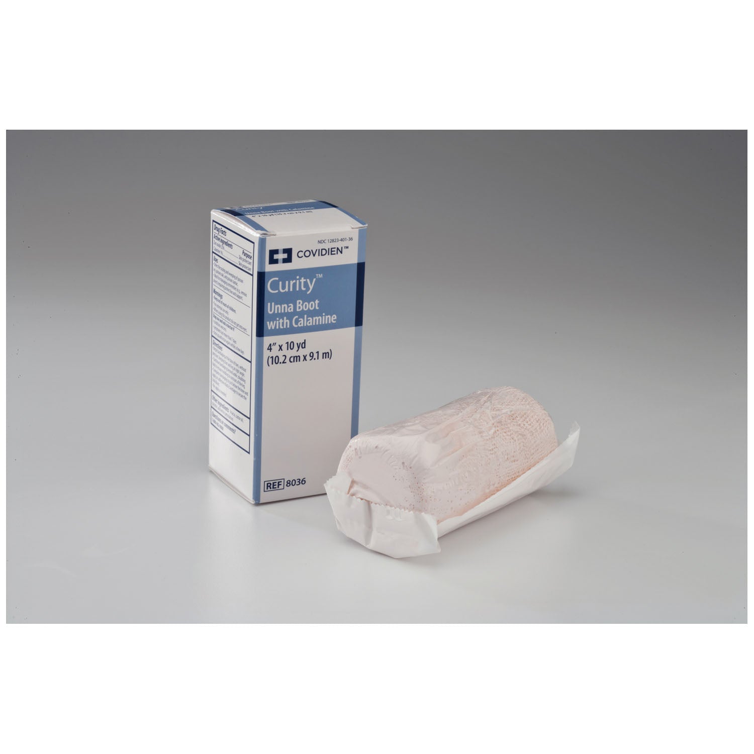 Unna Boot Bandage, 4" x 10 yds, Calamine, 1 rl/bx, 12 bx/cs (Continental US Only)