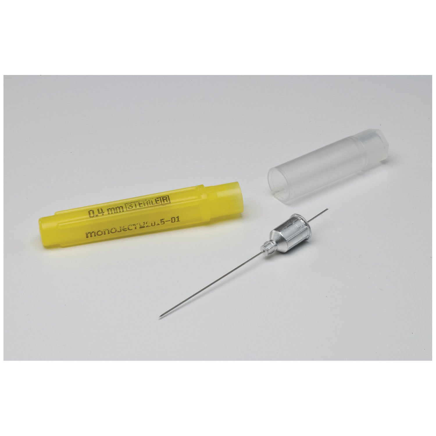 Metal Hub Dental Needle, 25G Long, 1 3/8" (36.5mm), Red, Sterile, 100/bx, 10 bx/cs (Continental US Only)