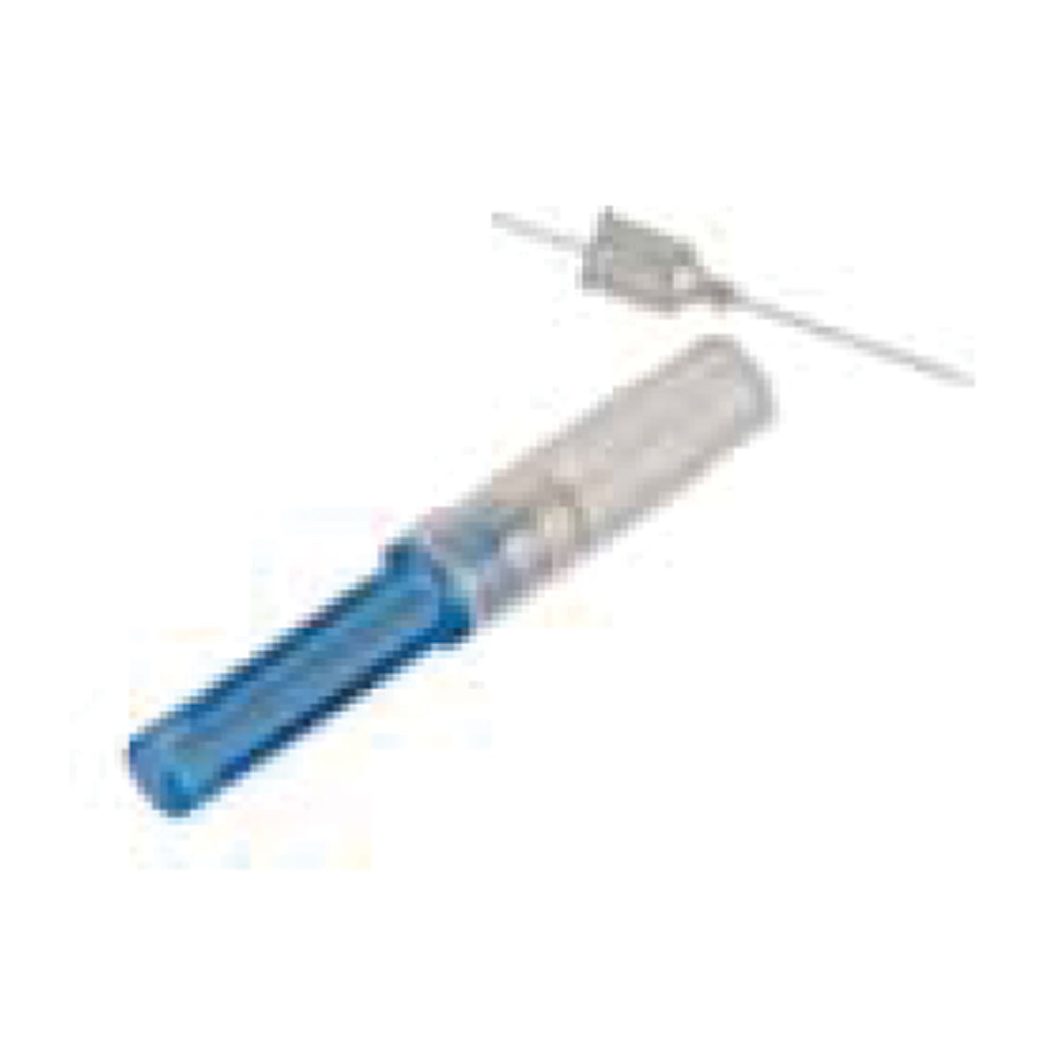 Metal Hub Dental Needle, 30G X-Short, _" (11mm), Blue with White Cap, Sterile, 100/bx, 10 bx/cs (Continental US Only)