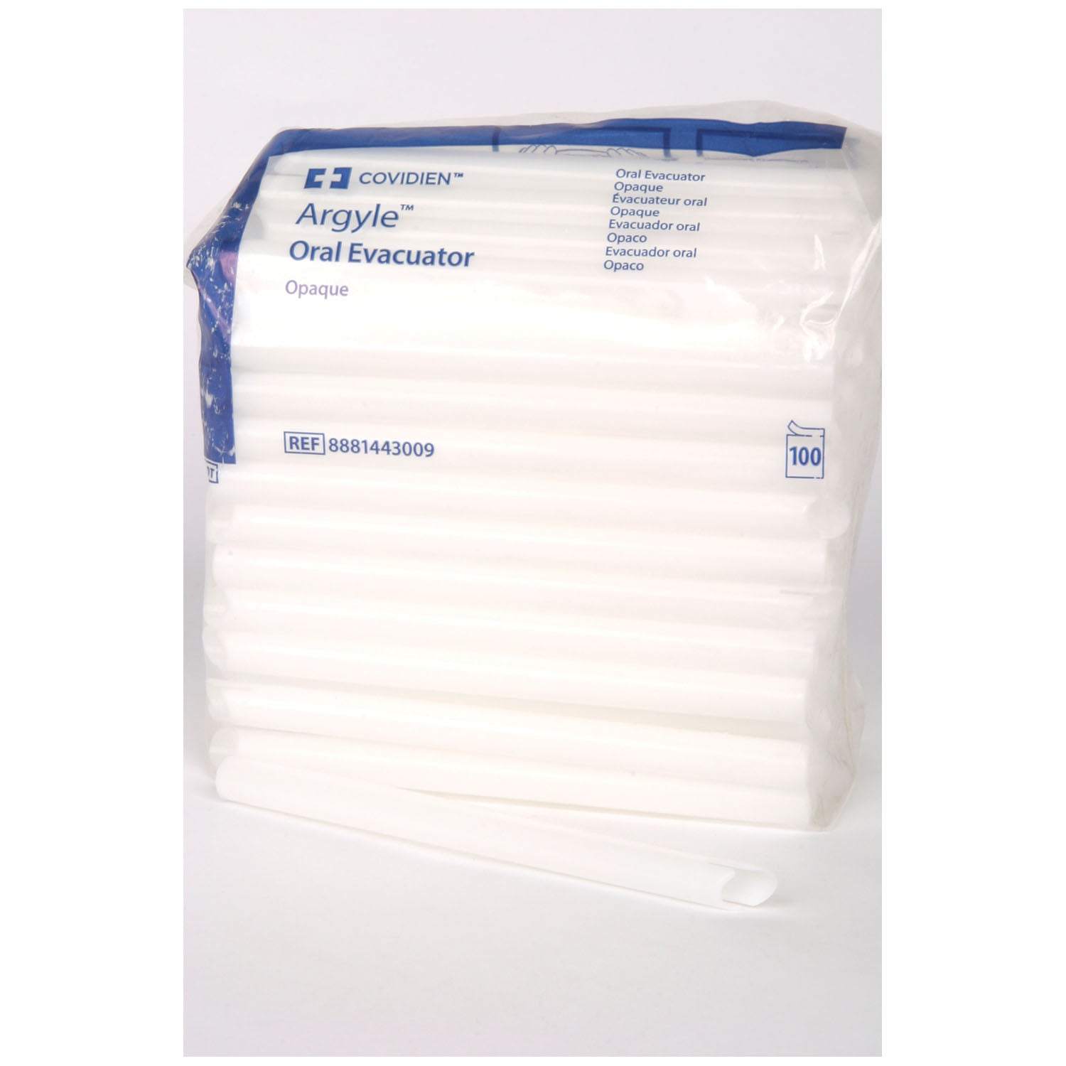 Oral Evacuator, Bevel Tip, 100/bg, 5 bg/cs