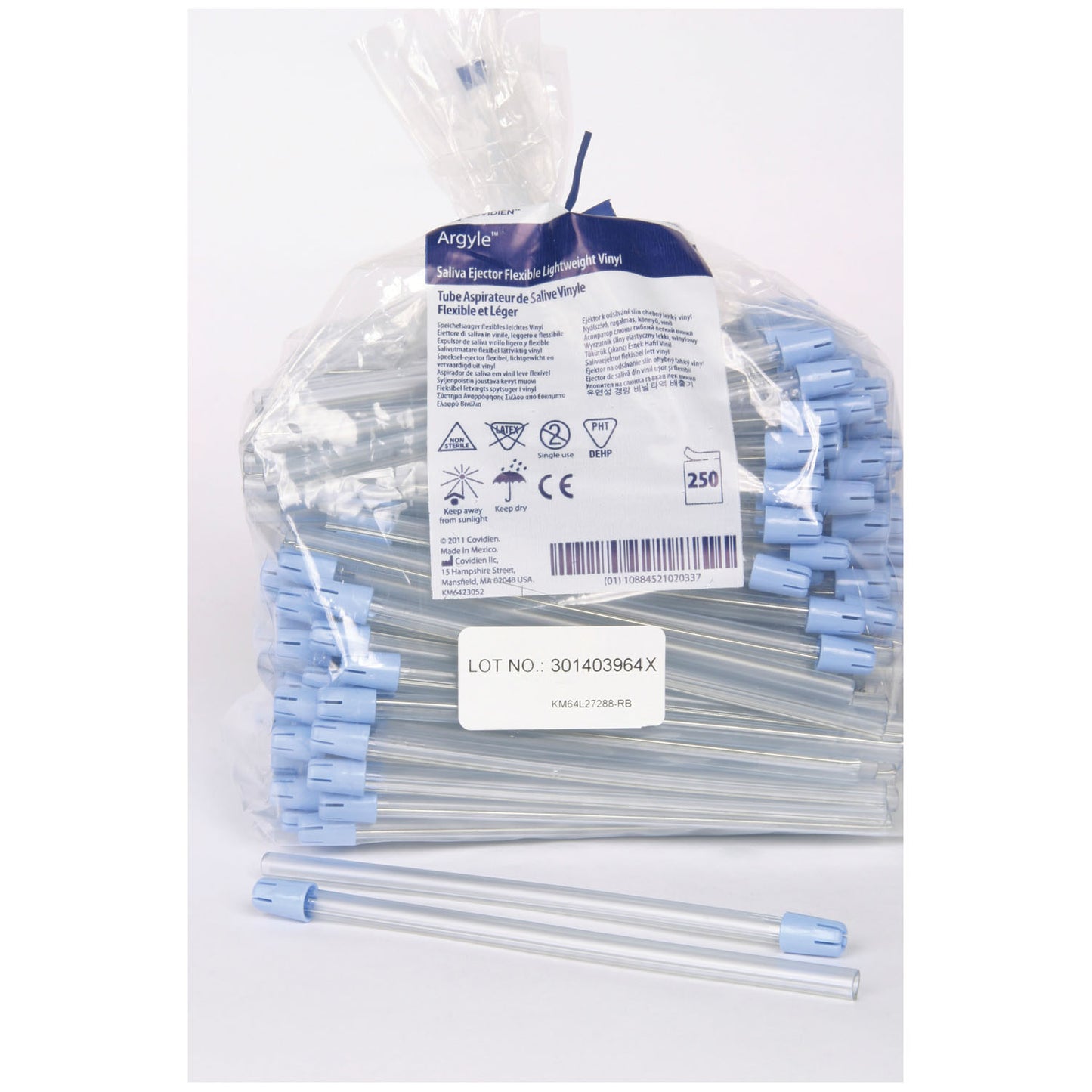 Saliva Ejector, 250/bg, 4 bg/cs