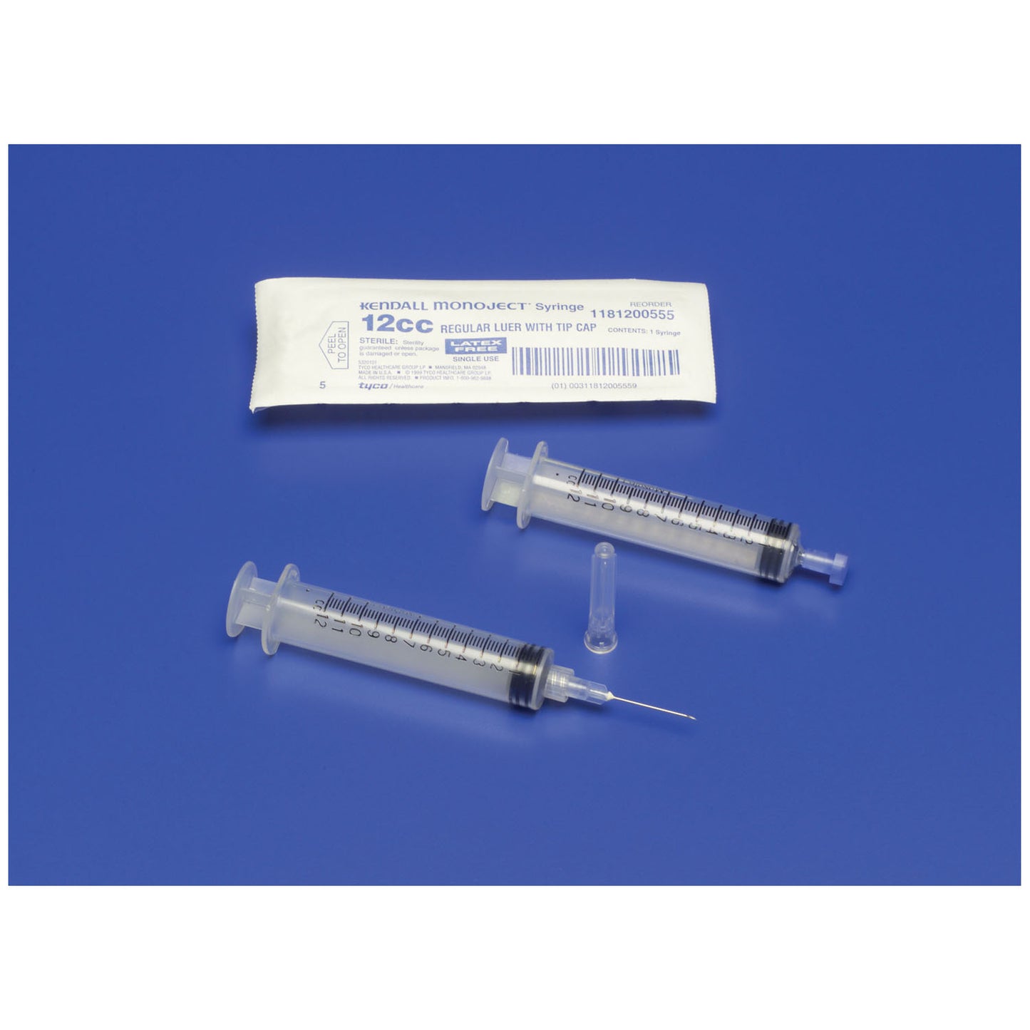 Syringe Only, 12mL, Luer Lock Tip, 0.2cc Graduations, 80/bx, 6 bx/cs (36 cs/plt) (Continental US Only) (Manufacturer Backorder - Inventory Limited when Available)